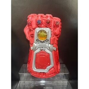 Marvel Avengers Infinity Gauntlet Toy Light Up Sound Effects Red Collectible